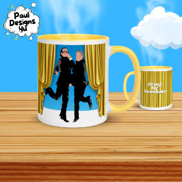 Morecambe och Wise Coffee Mugg BBC Classic Comedy