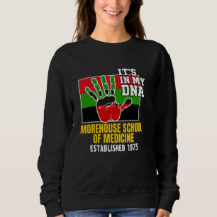 Morehouse School of Medicine, MSM, Röd, Svart och T Shirt