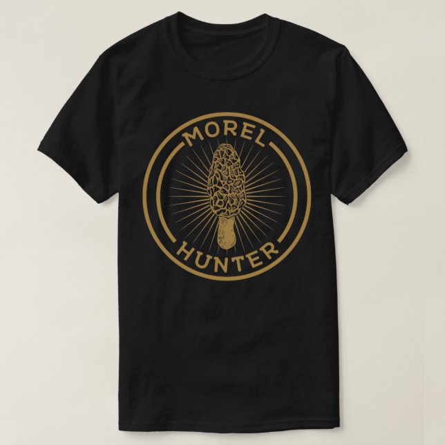 Morel Hunter T Shirt (Design framsida)