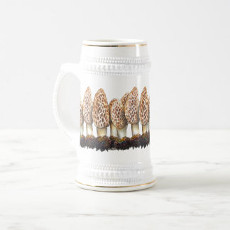 Morel Mushroom 22oz Beer Mugg