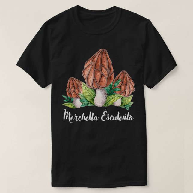 Morel Mushroom 2 T Shirt (Design framsida)