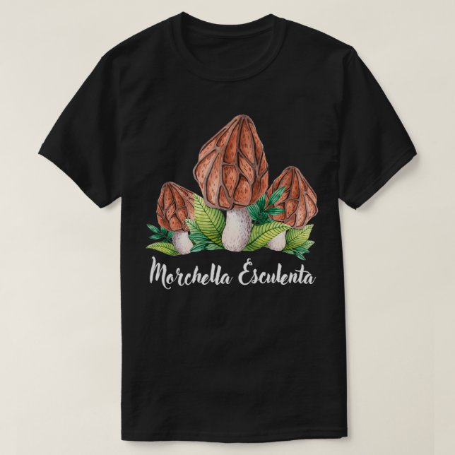 Morel Mushroom 4 T Shirt (Design framsida)