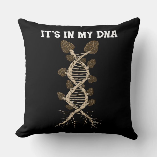 Morel Mushroom Gift Morel Mushroom Hunter Morels Kudde (Framsida)