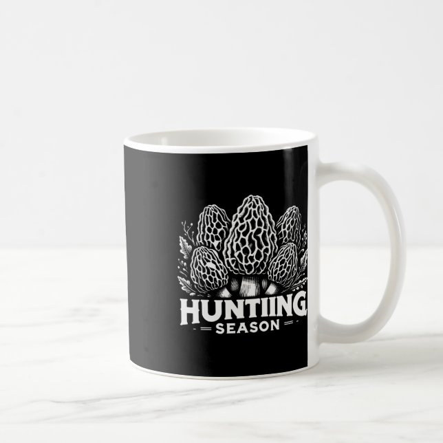 Morel Mushroom Hunting Season Foraging 1 Kaffemugg (Höger)