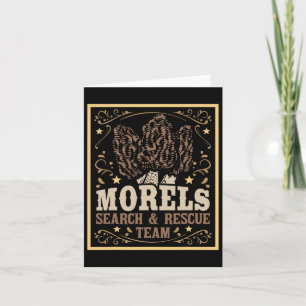 Morel Search Rädding Team - Mushroom Hunting Mushr Kort