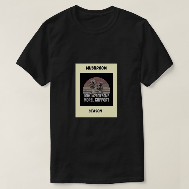 Morel Support 1 T Shirt (Design framsida)