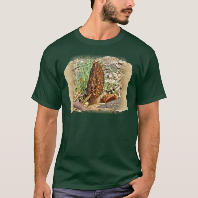 Morelchampinjon T Shirt (Framsida)