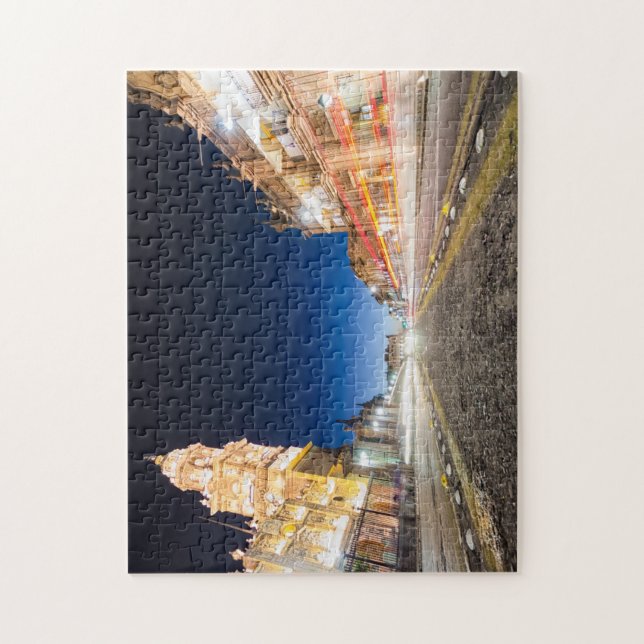 Morelia Michoacan stadspussel Pussel (Vertikal)