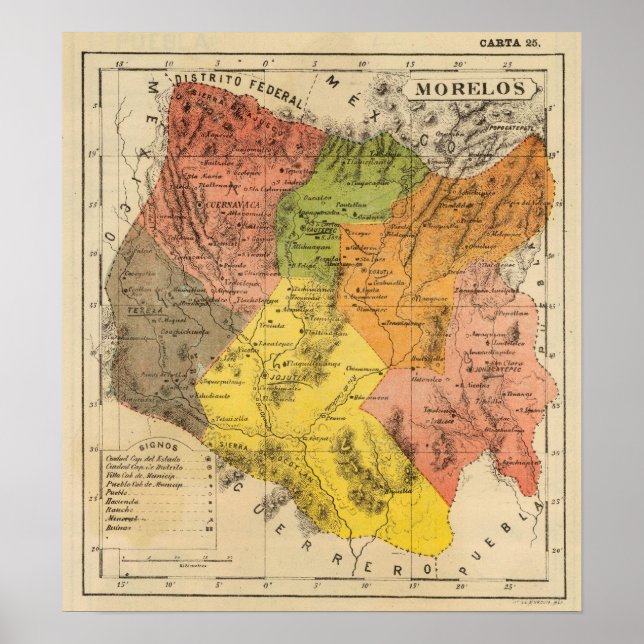 Morelos, Mexiko Poster (Framsidan)