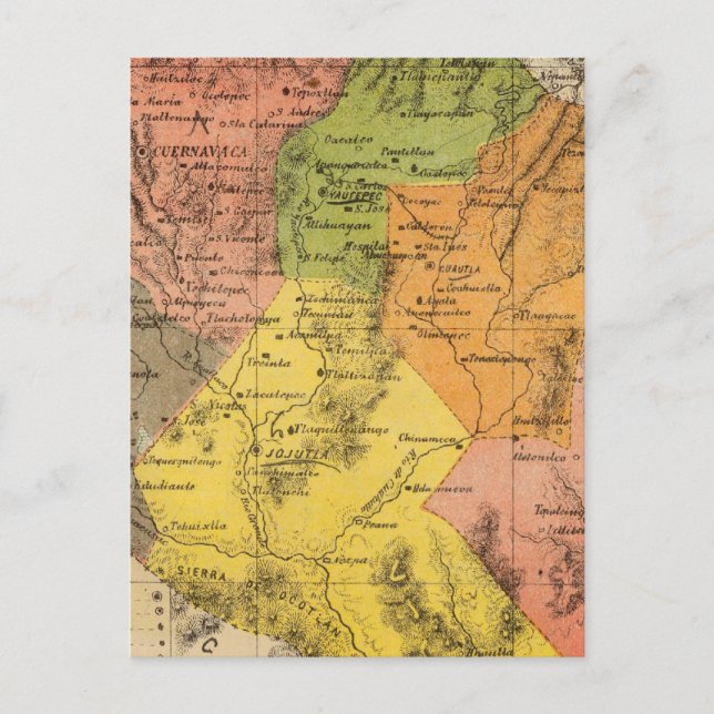 Morelos, Mexiko Vykort (Framsida)