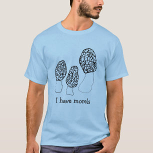 Morels Mushroom Roligt Fungi CUSTOMIZE IT T Shirt