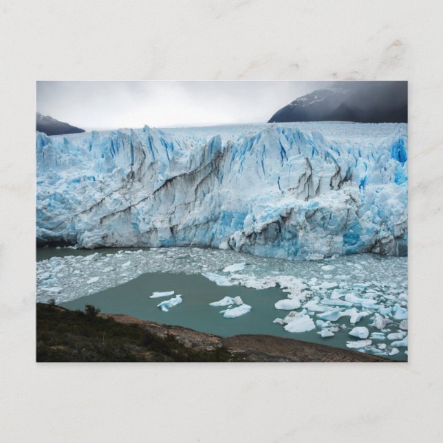 Moreno Glacier och Sjö argentino Vykort (Framsida)