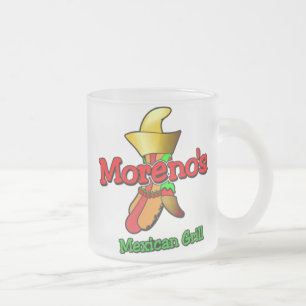 Moreno Mexican Grill Frostad Glasmugg