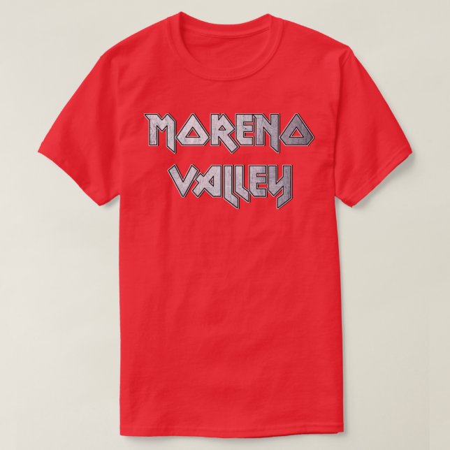 Moreno Valley T Shirt (Design framsida)