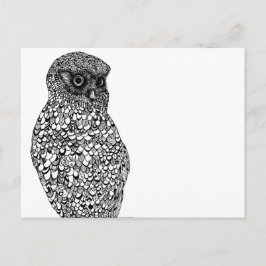 Morepork Postcard Vykort