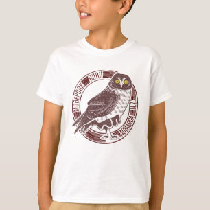 Morepork Ruru Nya Zeeland Bird T Shirt
