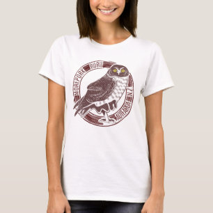 Morepork Ruru NZ Aotearoa Bird T Shirt