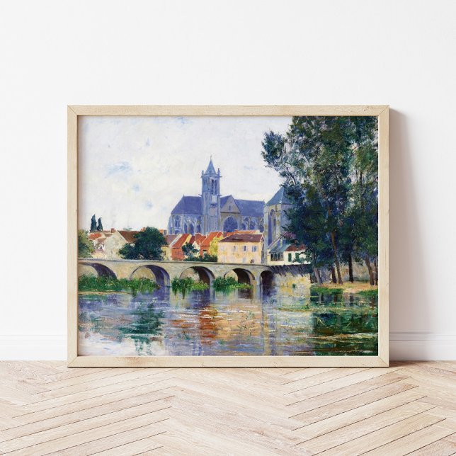 Moret-Sur-Loing | William Lamb Picknell Poster (Skapare uppladdad)