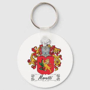 Moretti familjvapensköld nyckelring