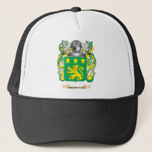 Moretti vapensköld (familjvapenskölden) keps