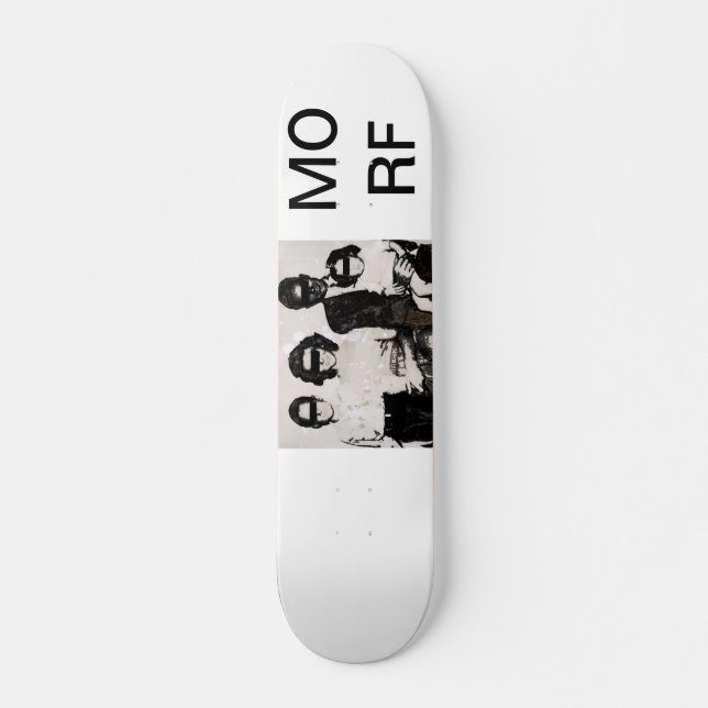 MORF-styrelse Skateboard Bräda 19,5 Cm (Framsida)