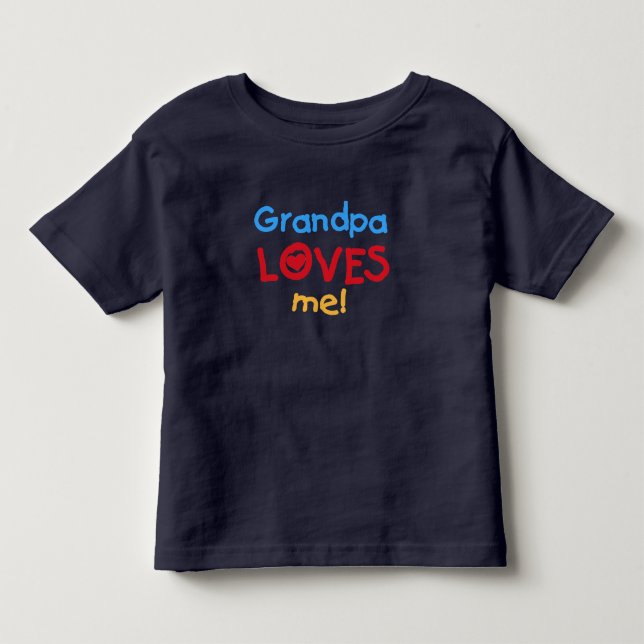 Morfadern älskar mig t shirt (Framsida)