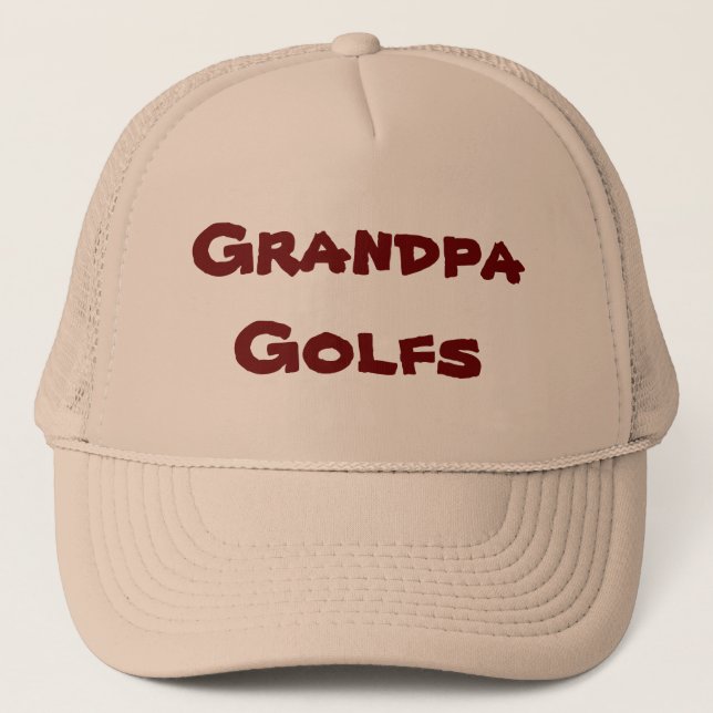 Morfadern Golfs Truckerkeps (Framsida)