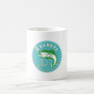 "Morfar är min fiskedödare" Kaffemugg