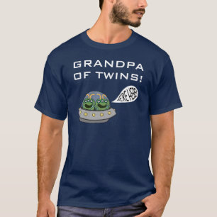 MORFAR AV TWILLINGAR! "Är vi här!", T-tröja T Shirt