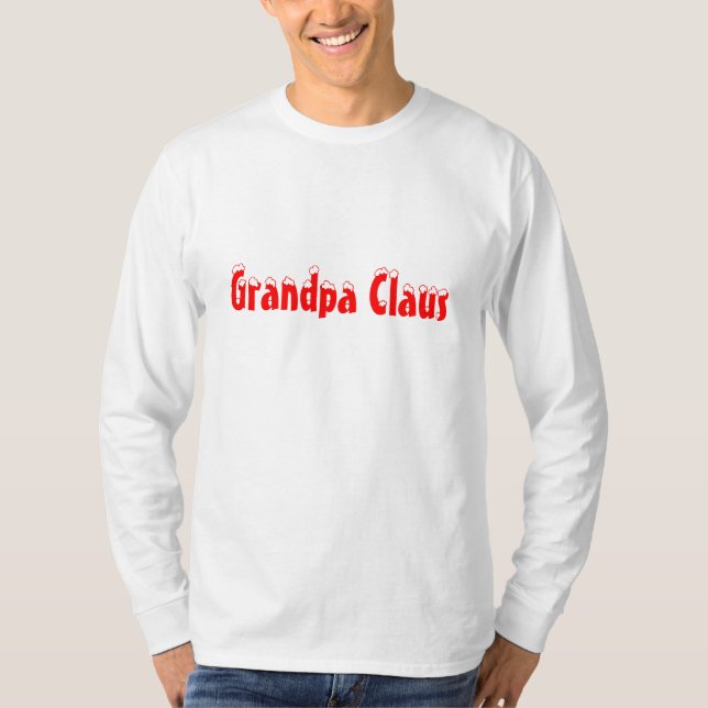 Morfar Claus T-shirt (Framsida)