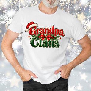 Morfar Claus Vintage Tomtehatt Jul T Shirt