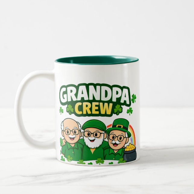 Morfar Crew Två-Tonad Mugg (Vänster)