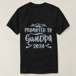 morfar est 2024, Promoted to Grandpa Est. 2024 T Shirt