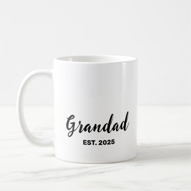 Morfar etablerad  kaffemugg (Vänster)