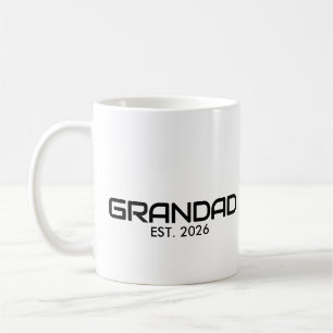 Morfar etablerade Ny Morfar-gåva Kaffemugg