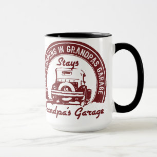 Morfar garage mugg