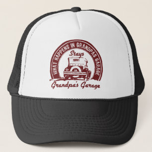 Morfar garage truckerkeps