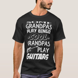 Morfar gitarrer träningskjorta söt träningskjorta t shirt