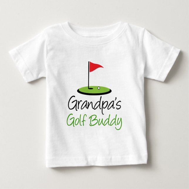 Morfar Golfkompis T Shirt (Framsida)