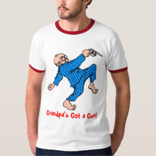 Morfar har ett vapen! t shirt