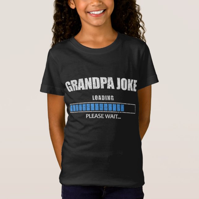 Morfar Joke-inläsning Vänta medan Pub Roligt G läs T Shirt (Framsida)