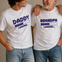 Morfar Lade Graviditets Upptäckt T-Shirt