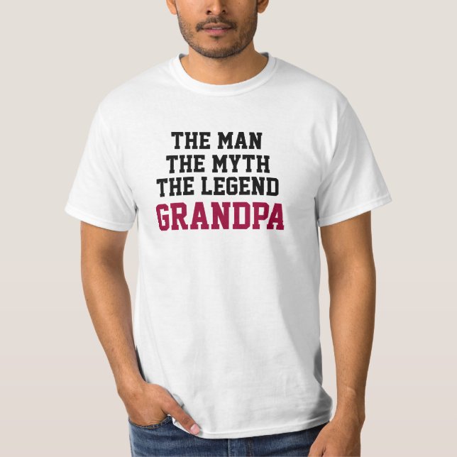 Morfar legenden tee shirt (Framsida)