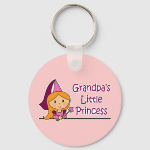 Morfar lite Princess Nyckelring