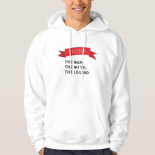Morfar - manen, mythen, legenden sweatshirt (Framsida)