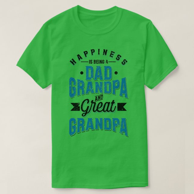 Morfar-morfar-gåva T Shirt (Design framsida)