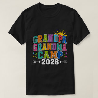 Morfar Mormor Camp 2026 T Shirt