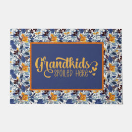 Morfar och mormor och barnbarnsdörrmatta