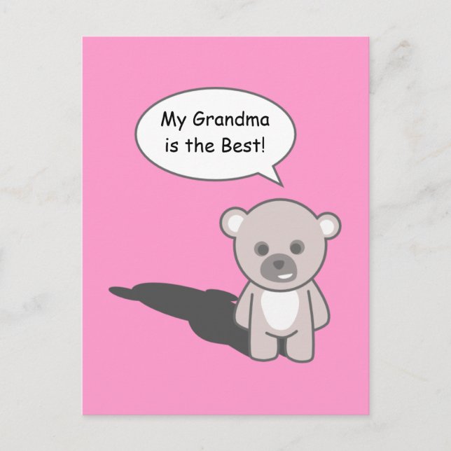 Morfar och mormor  vykort (Framsida)