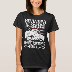 morfar och son Matching Shirts Fishing Partners f T Shirt